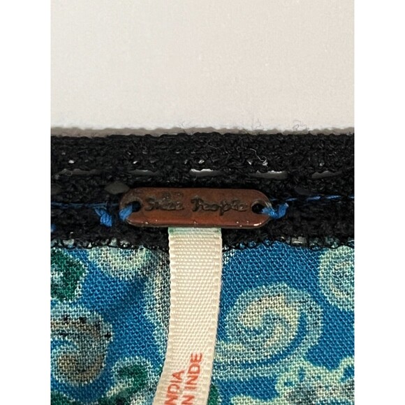 Free People Tunic Top Mini Dress XS Luna Scarf Babydoll Y2k Festival Coachella - Picture 4 of 13